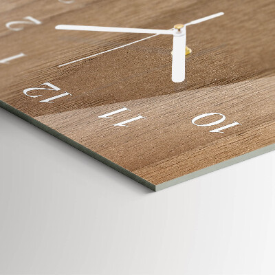 Decoratieve glazen klok verticaal Tafel