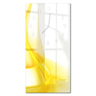 Glazen klok verticaal Abstractie