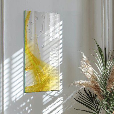 Glazen klok verticaal Abstractie