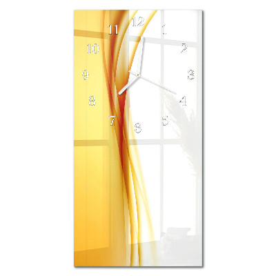 Rechthoekige glas klok verticaal Patroon