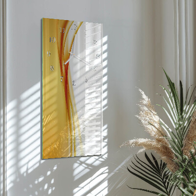 Rechthoekige glas klok verticaal Patroon