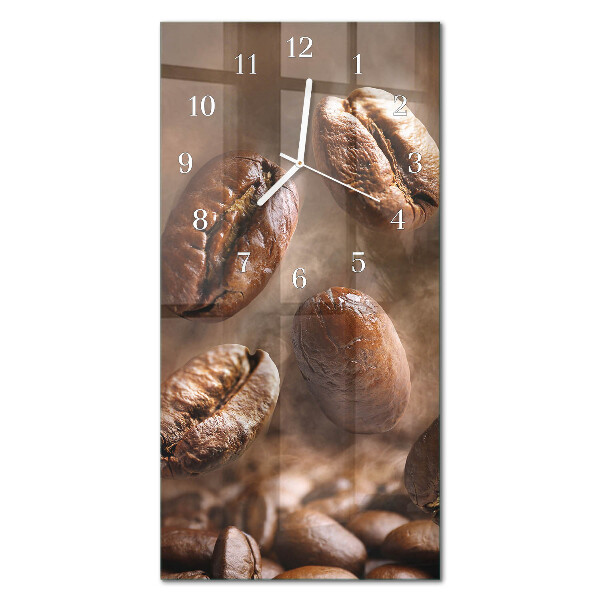 Decoratieve glazen klok verticaal Bonen