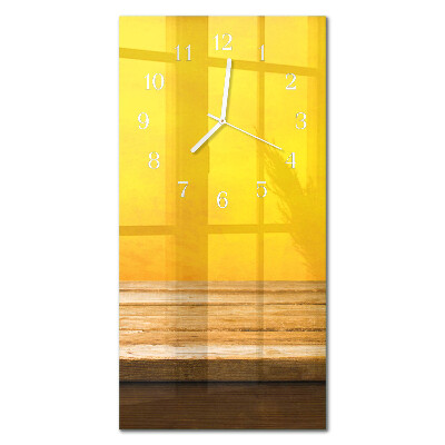 Decoratieve glazen klok verticaal Tafel