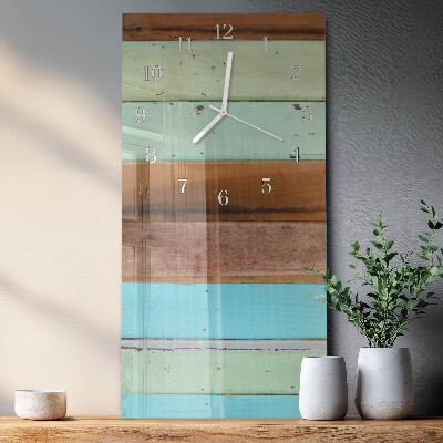 Glazen klok verticaal Bord