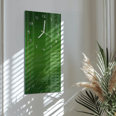 Rechthoekige glas klok verticaal Patroon