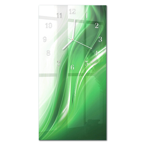 Rechthoekige glas klok verticaal Abstractie