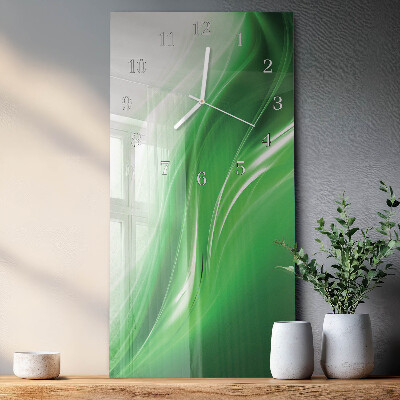 Rechthoekige glas klok verticaal Abstractie