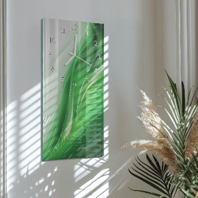 Rechthoekige glas klok verticaal Abstractie