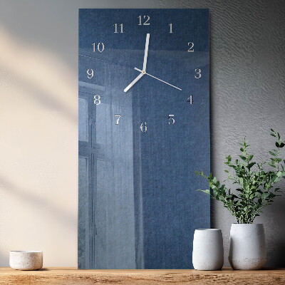 Decoratieve glazen klok verticaal Bord