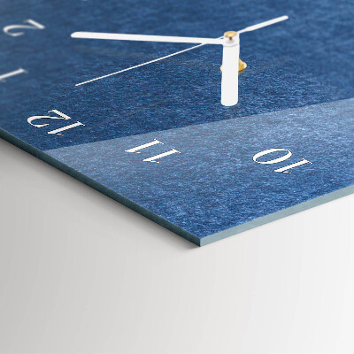 Decoratieve glazen klok verticaal Bord
