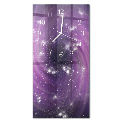 Rechthoekige glas klok verticaal Abstractie