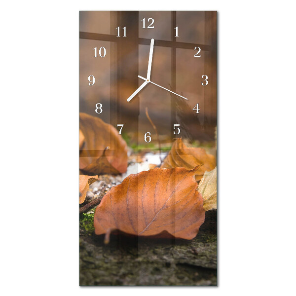 Glazen klok verticaal Herfst
