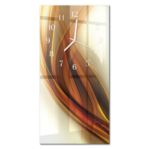 Rechthoekige glas klok verticaal Abstractie