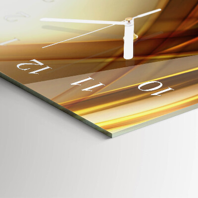 Rechthoekige glas klok verticaal Abstractie
