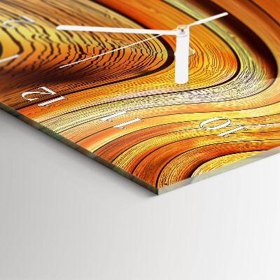 Rechthoekige glas klok verticaal Abstractie