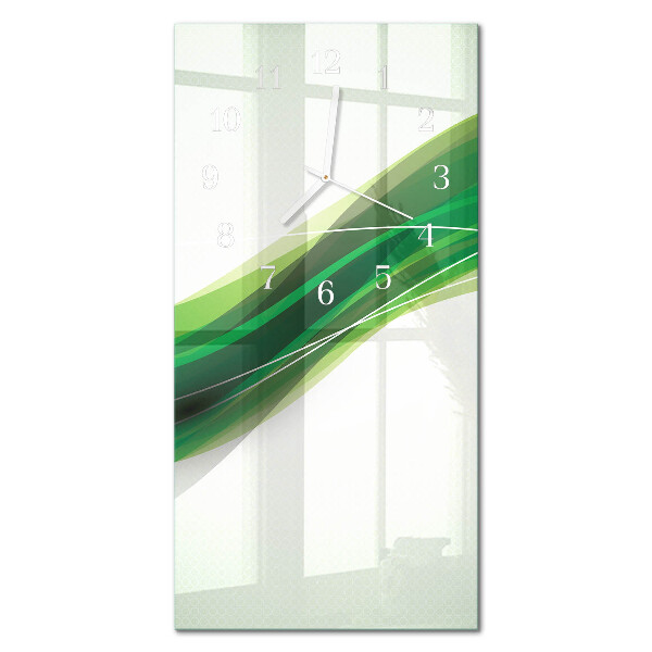 Rechthoekige glas klok verticaal Abstractie