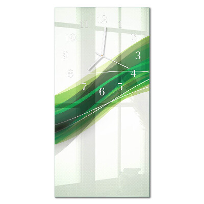Rechthoekige glas klok verticaal Abstractie
