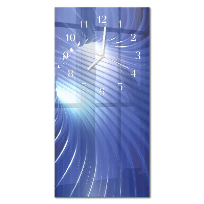 Rechthoekige glas klok verticaal Vortex