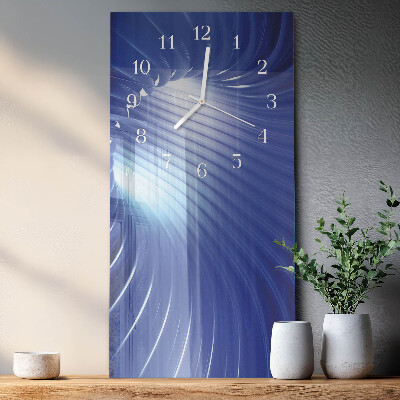 Rechthoekige glas klok verticaal Vortex