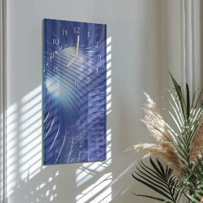 Rechthoekige glas klok verticaal Vortex