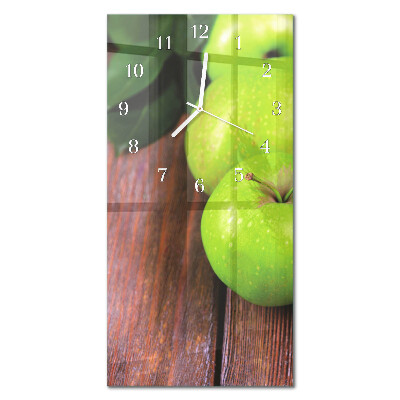 Rechthoekige glas klok verticaal Appeltafel