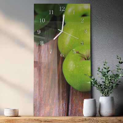 Rechthoekige glas klok verticaal Appeltafel