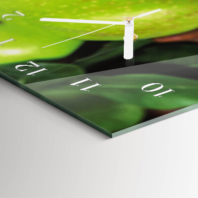 Rechthoekige glas klok verticaal Appeltafel