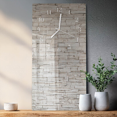 Rechthoekige glas klok verticaal Klinker