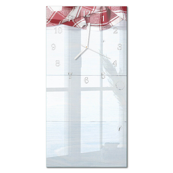 Decoratieve glazen klok verticaal Tafel