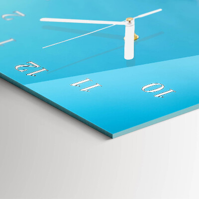 Decoratieve glazen klok verticaal Stenen