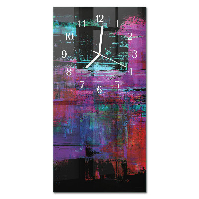 Rechthoekige glas klok verticaal Deel