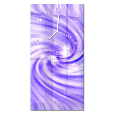 Rechthoekige glas klok verticaal Vortex