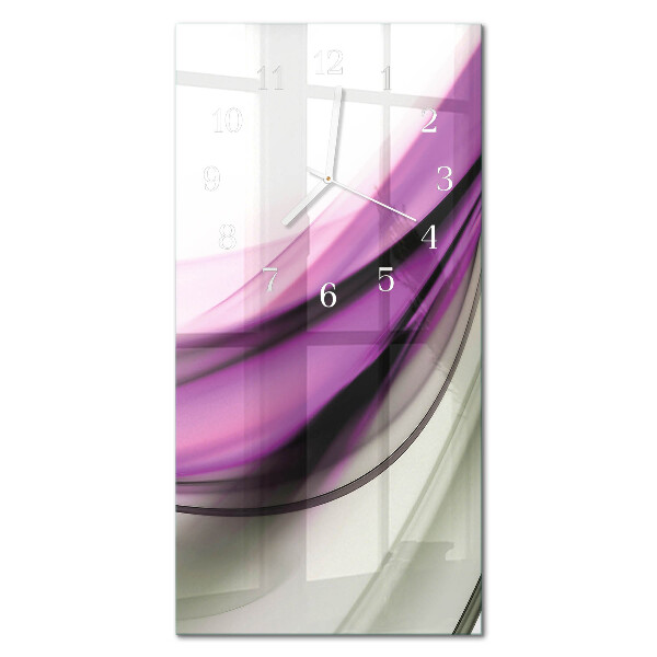 Glazen klok verticaal Abstractie