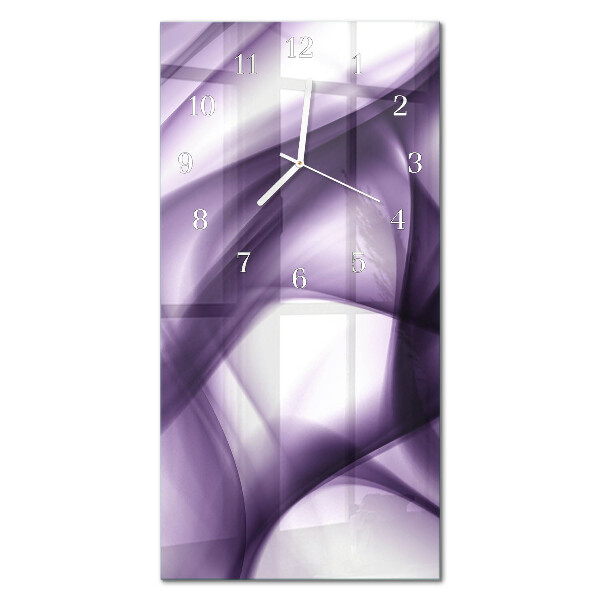 Rechthoekige glas klok verticaal Patroon
