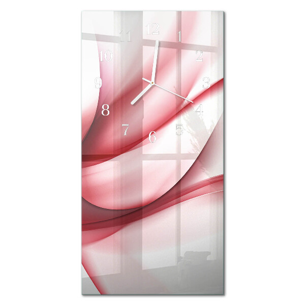 Rechthoekige glas klok verticaal Abstractie