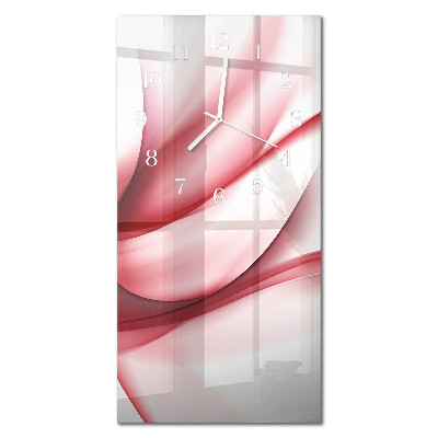 Rechthoekige glas klok verticaal Abstractie