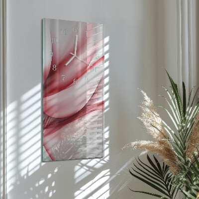 Rechthoekige glas klok verticaal Abstractie