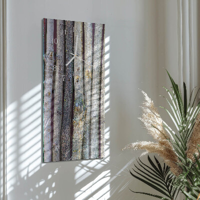 Decoratieve glazen klok verticaal Takken