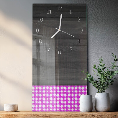 Glazen klok verticaal Tafel