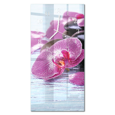 Glazen klok verticaal Een idee voor orchideeën