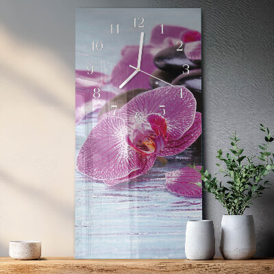 Glazen klok verticaal Een idee voor orchideeën