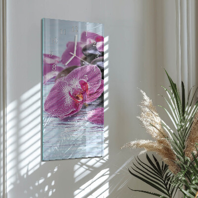 Glazen klok verticaal Een idee voor orchideeën
