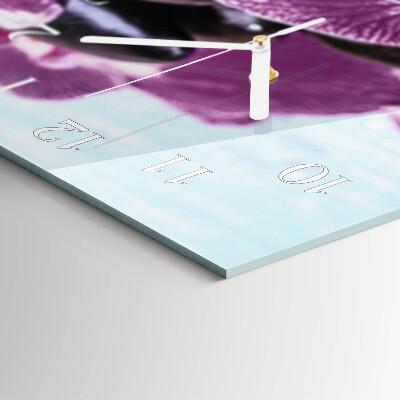 Glazen klok verticaal Een idee voor orchideeën