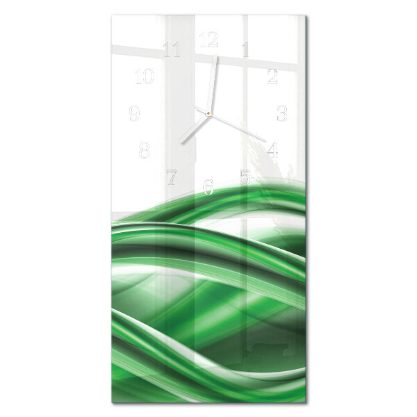Glazen klok verticaal Abstractie