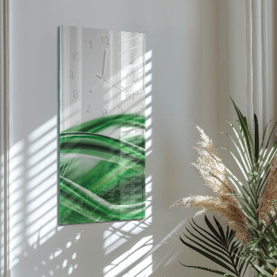 Glazen klok verticaal Abstractie