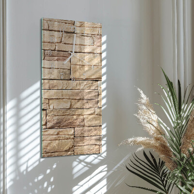 Decoratieve glazen klok verticaal Klinker
