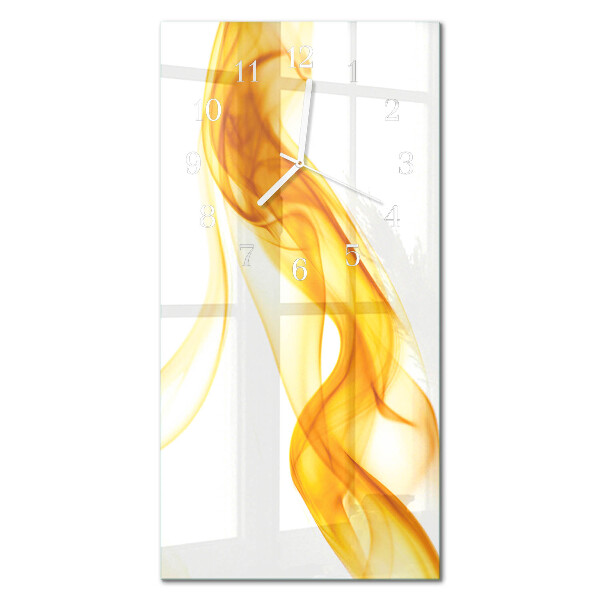 Rechthoekige glas klok verticaal Patroon