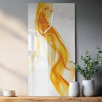 Rechthoekige glas klok verticaal Patroon
