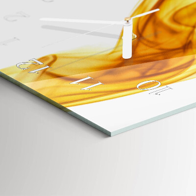 Rechthoekige glas klok verticaal Patroon