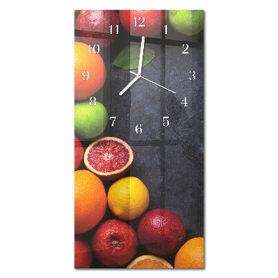 Rechthoekige glas klok verticaal Citrusplant